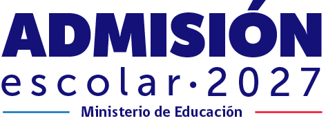 Admisión Escolar 2027, Ministerio de Educación